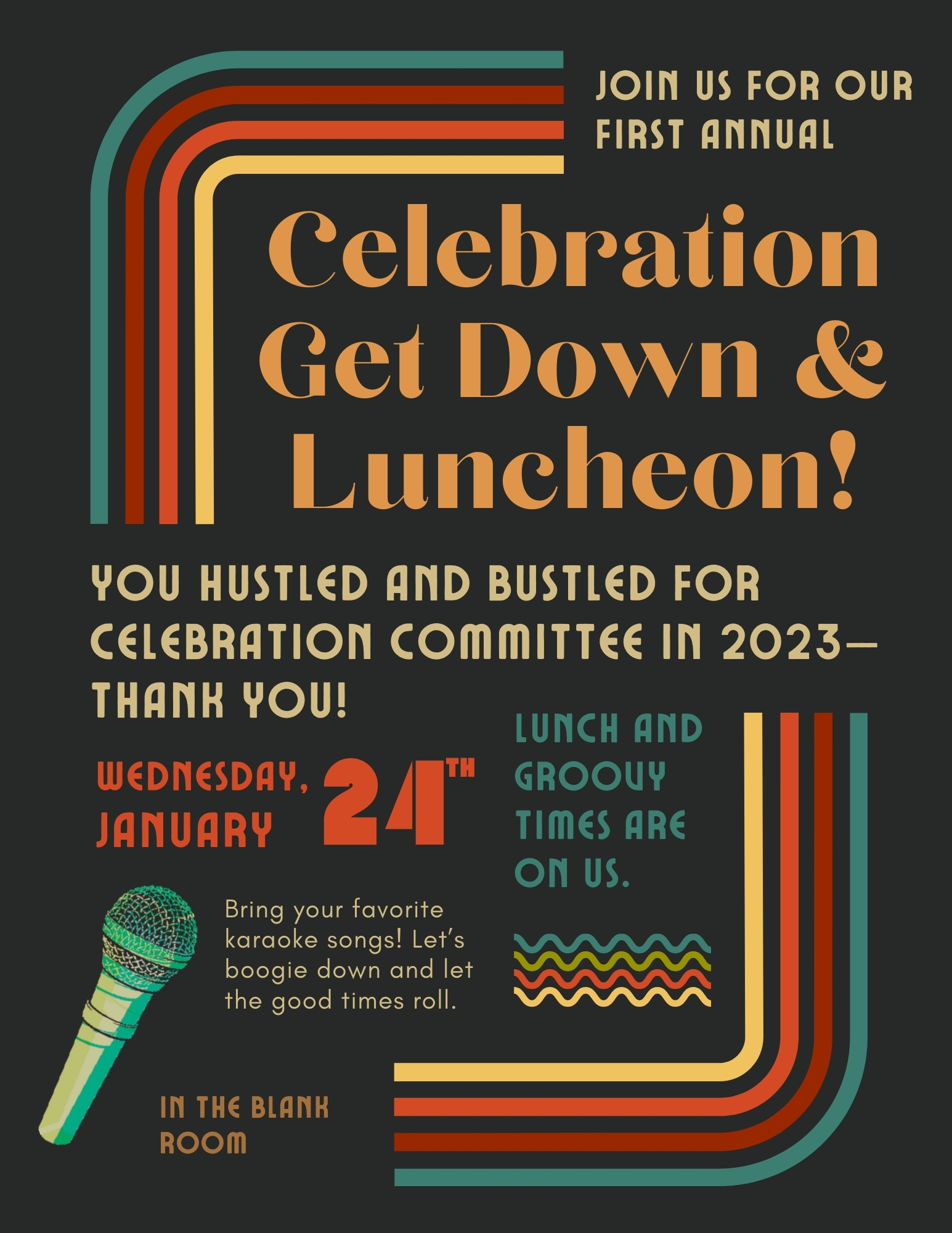 Luncheon event visual