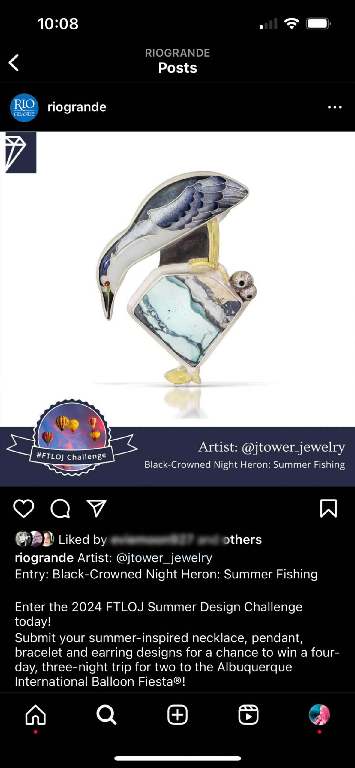Instagram example challenge piece