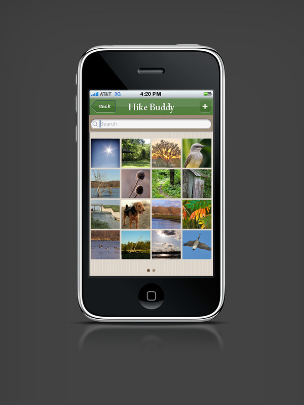 Hike Buddy final visual study