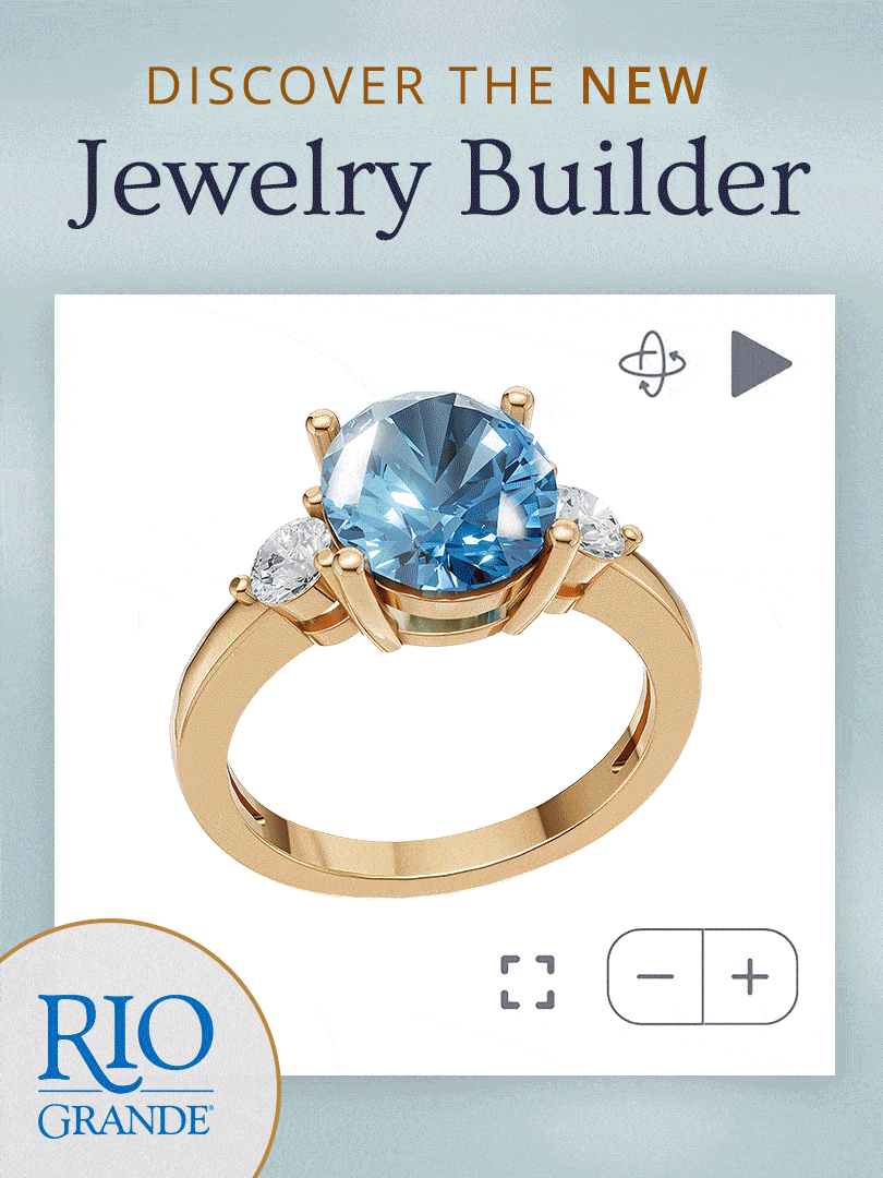 Jewelry Builder social animation iteration 2