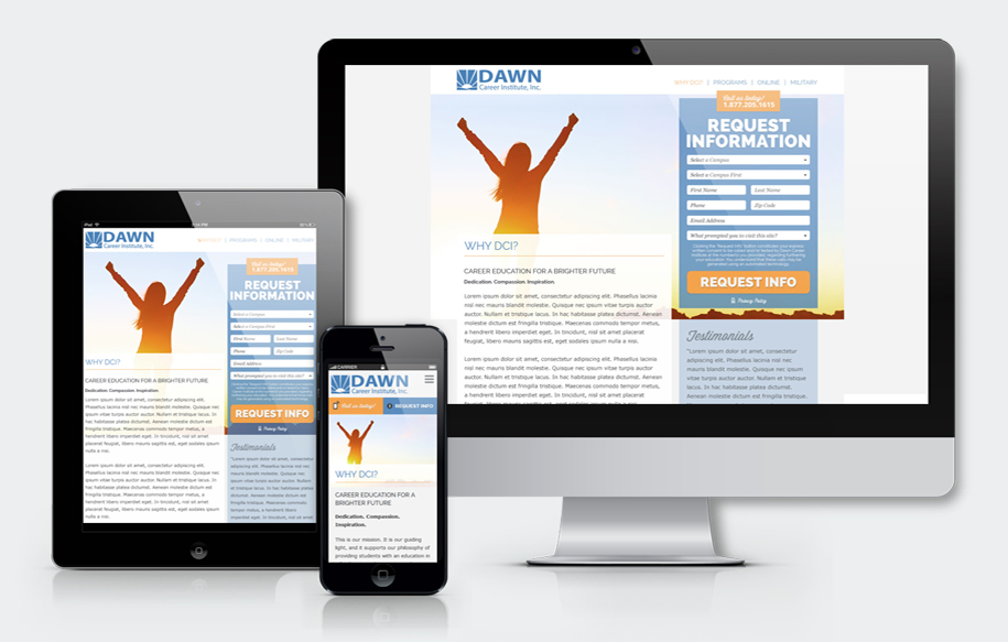 Responsive site Dawn variation