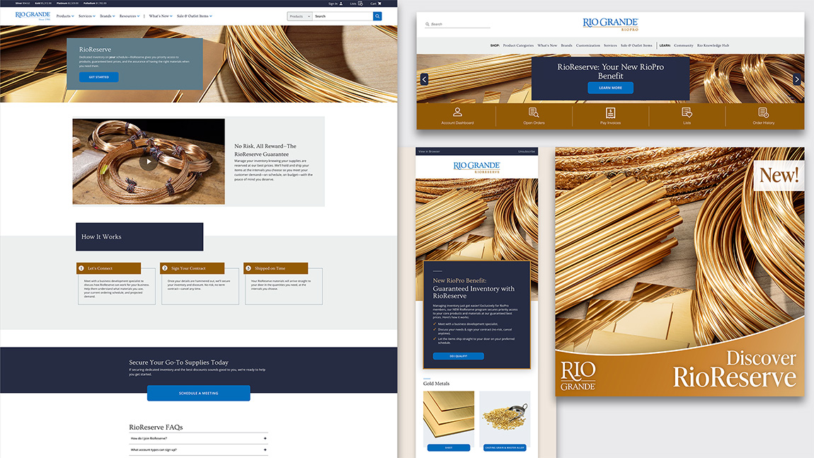 RioReserve web slider module